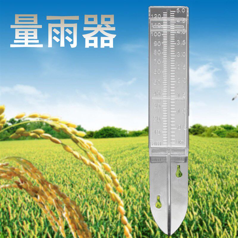 量雨器雨量器测雨量器花园测水器农业雨水测量仪园林雨水测量仪 - 实物图