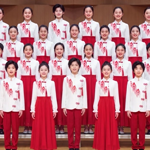 儿童合唱服小学生诗歌朗诵表演服