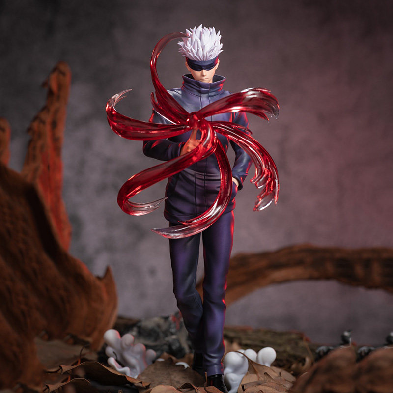 五条悟手办咒术回战虚式茈摆件