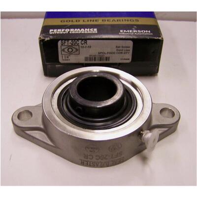 美国SEALMASTER SFT-20C CR不锈钢轴承座尺寸31.75X155.6X69.9