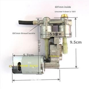 机芯双缸打钉枪充气泵果树打药打气泵打气筒活塞环齿轮气管配件