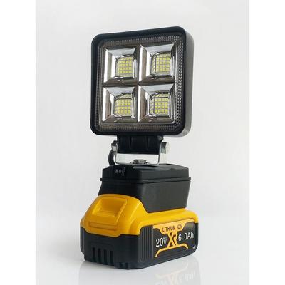 适用得伟DEWALT锂电池工作灯LED应急灯维修灯泛光灯散光汽修灯