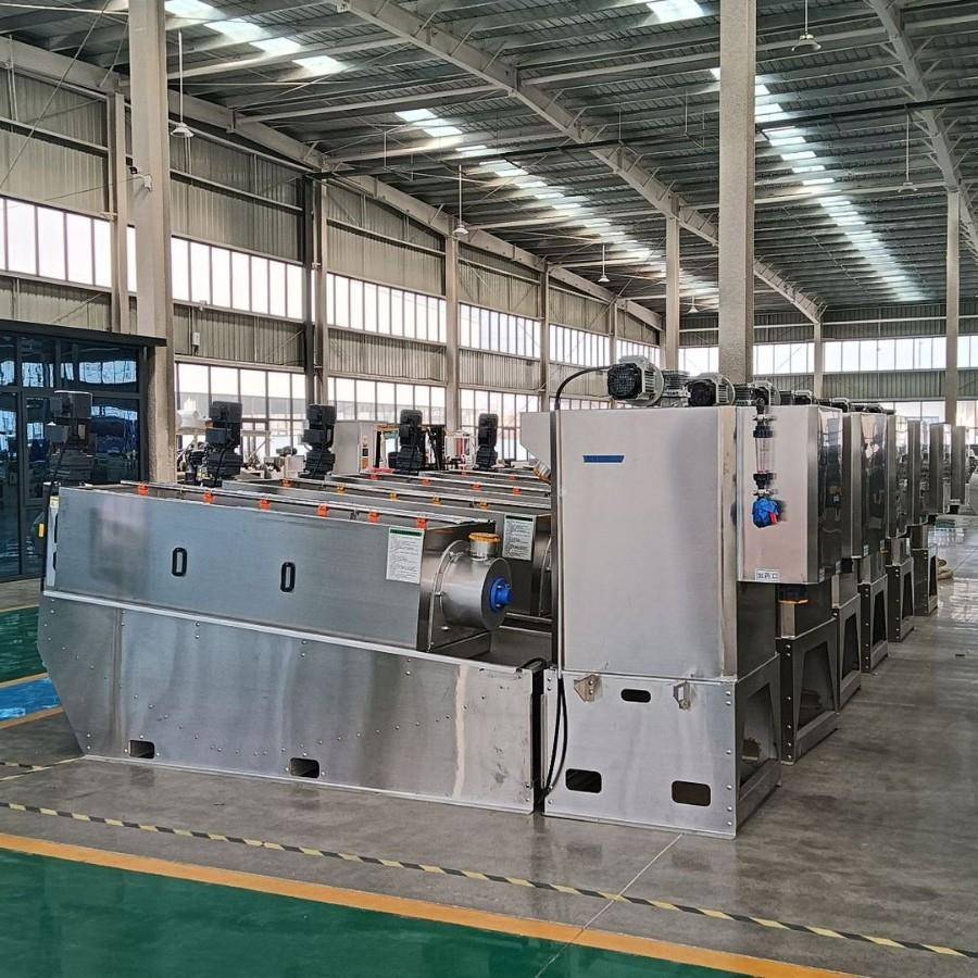 炼盛301叠螺机污水站201叠螺压泥机生活废水101叠螺脱水机