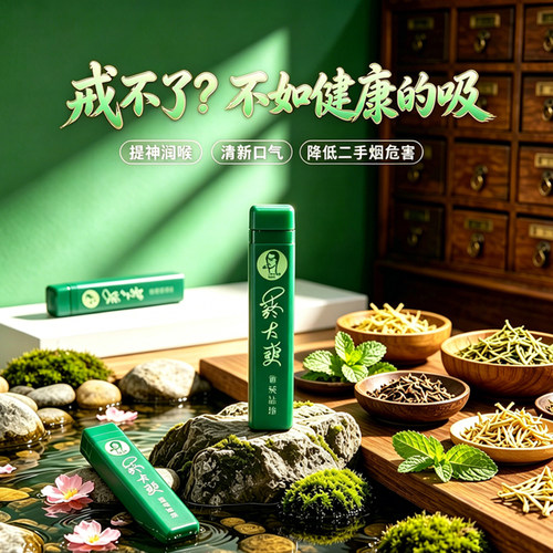 台湾烟友爽烟沾粉清凉提神润喉