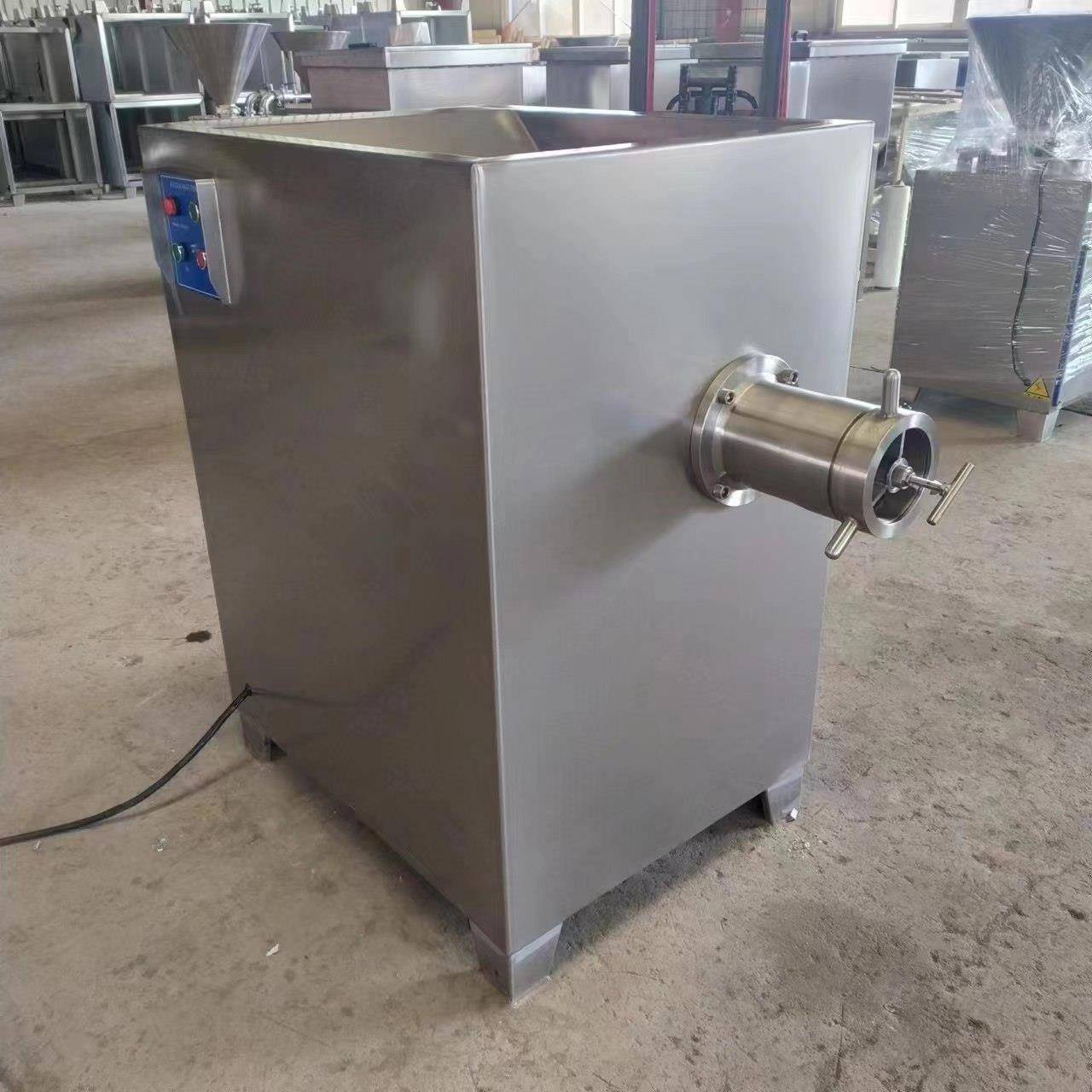 商用带骨冻肉绞肉机不锈钢牛肉猪肉馅绞肉机鲜肉制品绞肉设备