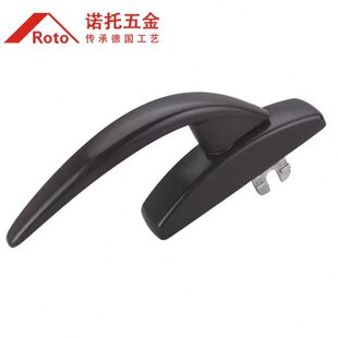 roto德国门窗五金断桥铝平开改上悬窗把手配件诺托内开内倒窗执手