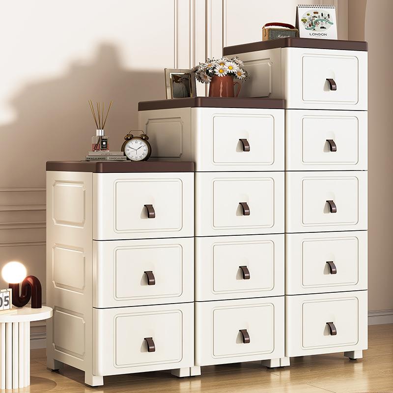 20-30cm加厚抽屉式收纳柜缝隙柜塑料储物柜子多层夹缝收纳柜
