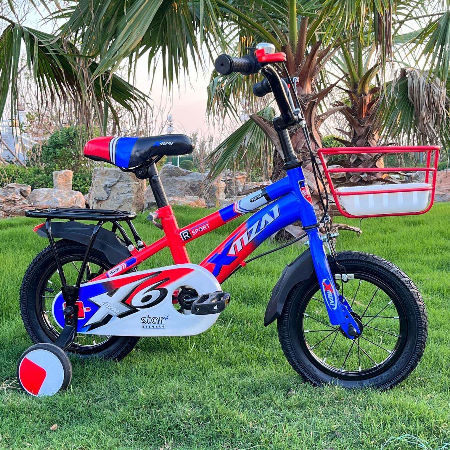 供应新款小马仔儿童自行车16寸小孩3-6岁儿童带辅助轮自行车