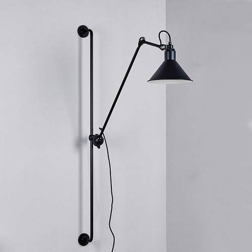 北欧简约室内多功能可伸缩调节办公卧室书房床头悬臂LED金属壁灯