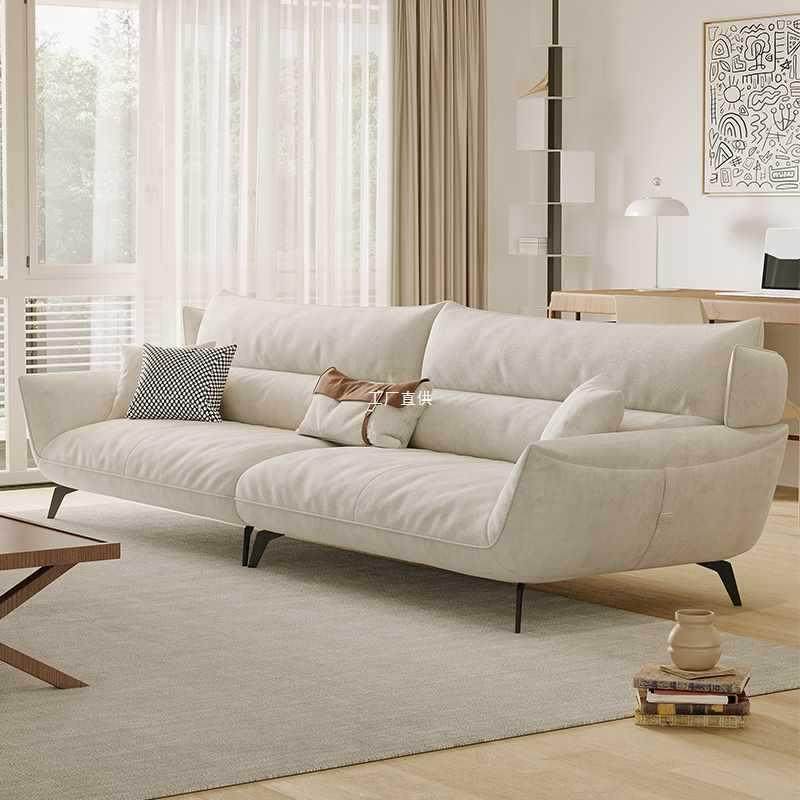 极派新款猫抓布沙发简约现代轻奢意式极简小户型客厅组合布艺沙发,特色手工艺,其他特色工艺品,淘宝优惠券,粉丝福利购,淘宝优惠卷