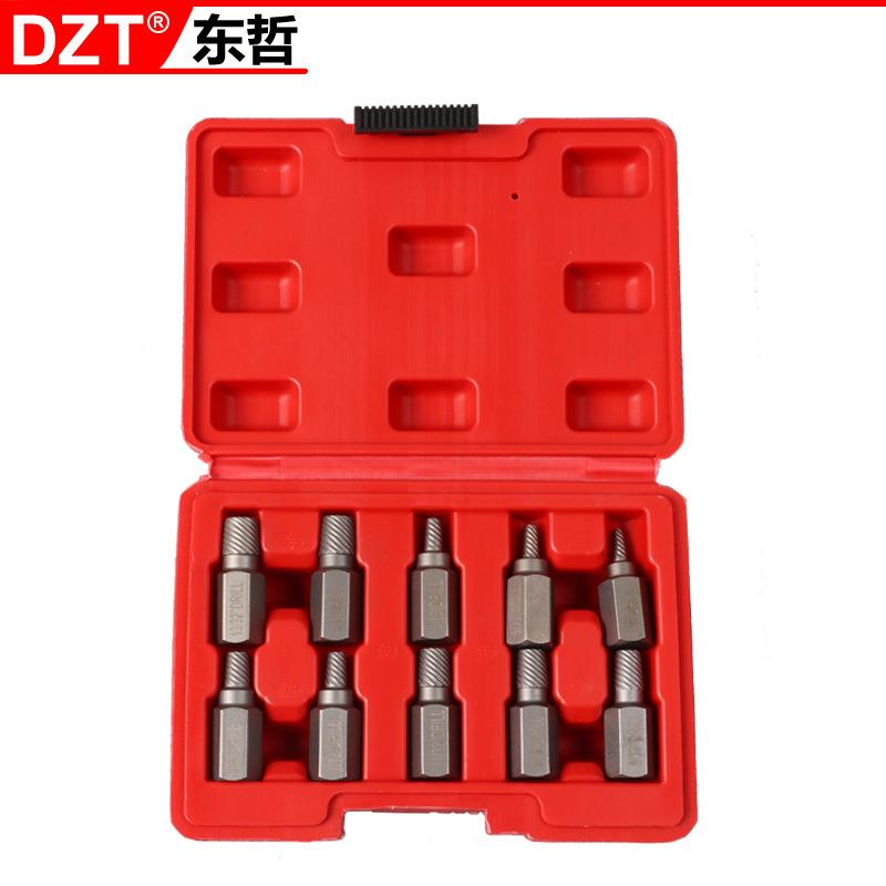 10/25件套英制螺丝取出器42CrM0料螺旋破损拆除工具套装五金