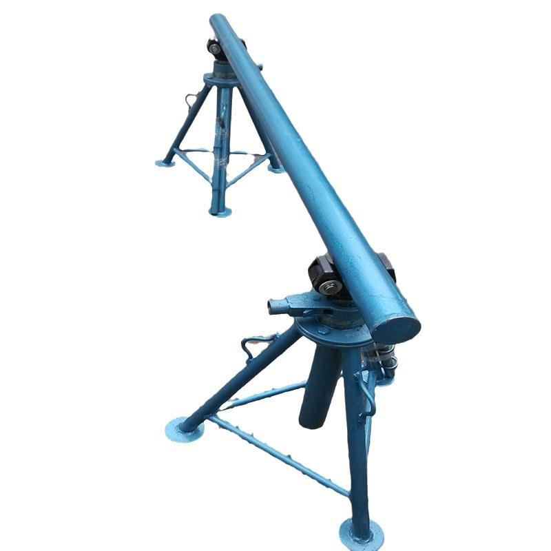 三角机械支架丝杆轴托架手摇柄1T3T5T立柱式框式放线架