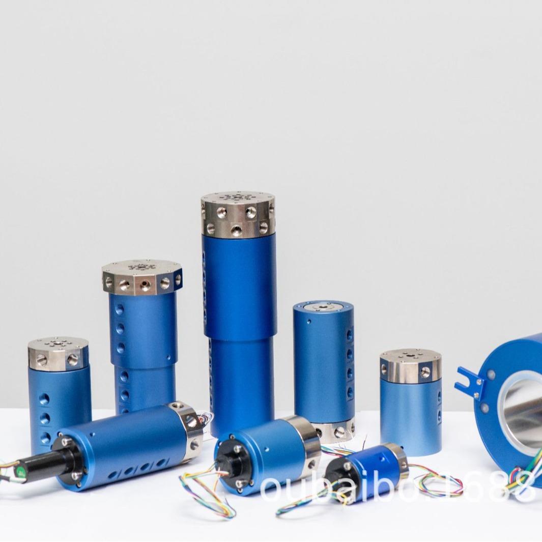 电机配件气电组合滑环现货集电集气环欧百博科技导电滑环