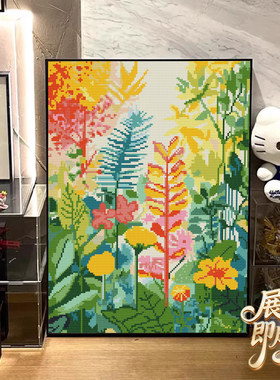 秘密花园｜十字绣2026新款治愈系风景植物花卉小清新满绣DIY套件