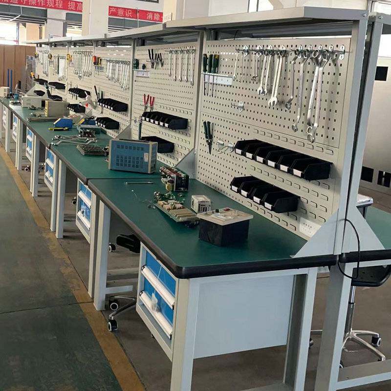 重型防静电工作台不锈钢钳工台电工实验模型车间操作检验桌多规格