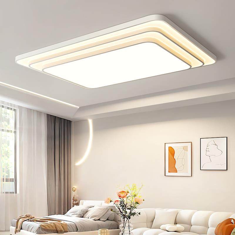 高档超亮长方形简超大c客厅吸顶灯大尺寸15灯0m大气中山13具现代