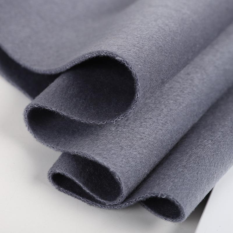 1610080g双QBE外质面呢100全羊毛面料秋冬5大衣套毛呢布料高品毛