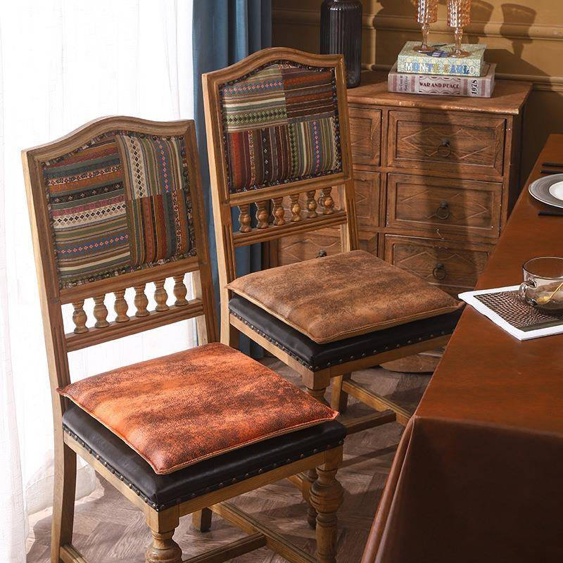 ?44Z卡麂皮绒坐垫椅垫F769T6T5方形凳4子垫地上记棉坐垫忆吧台飘