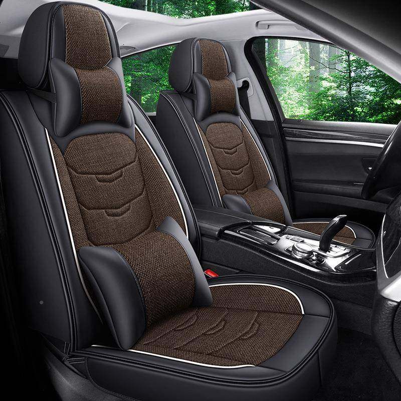 汽车坐小垫四季通用纳麻帕皮亚布全包艺TIO围座套秋冬卡通座垫车,标准件/零部件/工业耗材,车间地垫,淘宝优惠券,粉丝福利购,淘宝优惠卷