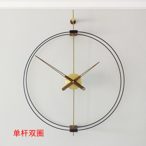 西班牙nomon挂钟客厅家用时尚个性极简挂表轻奢简约餐厅大气钟表