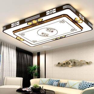 客灯2025长年款方形家用大灯吸顶灯LED简约现新代中式厅卧782室灯