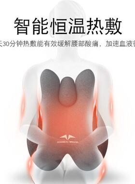 汽车忆护腰靠垫车部PNQ用腰垫座椅加热支靠背垫记棉按摩腰撑头枕