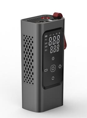 能车多载充气泵数显照明汽PFT车轮胎电动携无线功能智便式打气泵