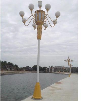 款led路灯12米新路400W罩中华灯球玉兰灯不锈钢灯杆广场HEO景观灯