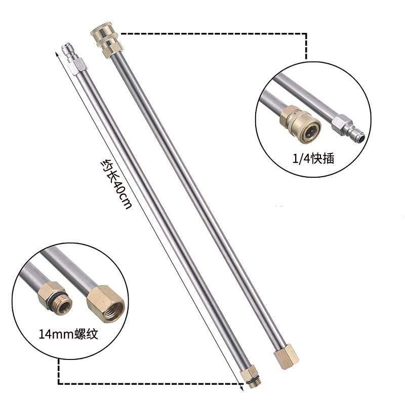 跨境清洗1机高压15清圆盘外洗地器带轮子5英寸不锈钢壳表面洁器