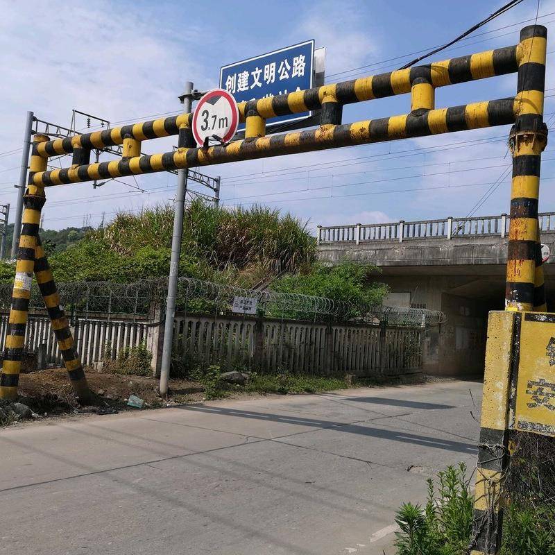 厂家现货固定道路限高高架跨街式路高度限道高杆涵洞双开门式812
