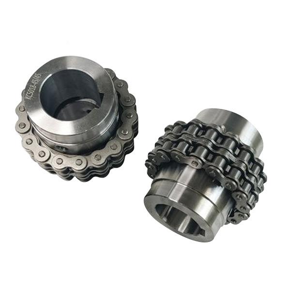 K滚C链条联轴器GL带子链条式罩壳齿轮5018单排D滚子链327连轴器FD