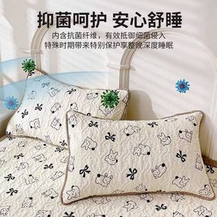 Z1【母家婴级料】水洗双层纱床垫软垫GMB用垫被褥子防滑床单垫L面