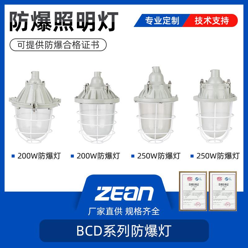 防爆灯隔爆铝合金灯壳体E27灯防爆节能灯100W125W200W防爆照明灯