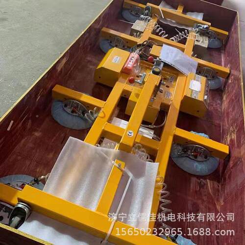 立LRJ600KG儒佳600kg真玻吸璃旋空吸盘设备转幕墙电动吸盘钢板高
