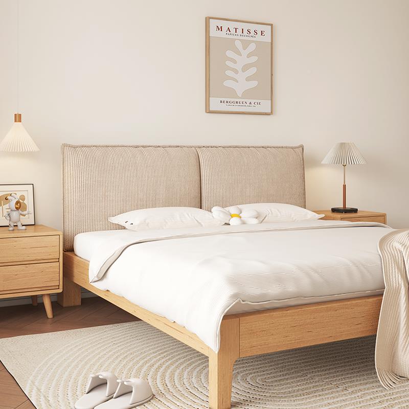 2厚U8K靠灯芯绒床F775M6M6头垫榻定榻米床头软包靠背制卧室床靠背