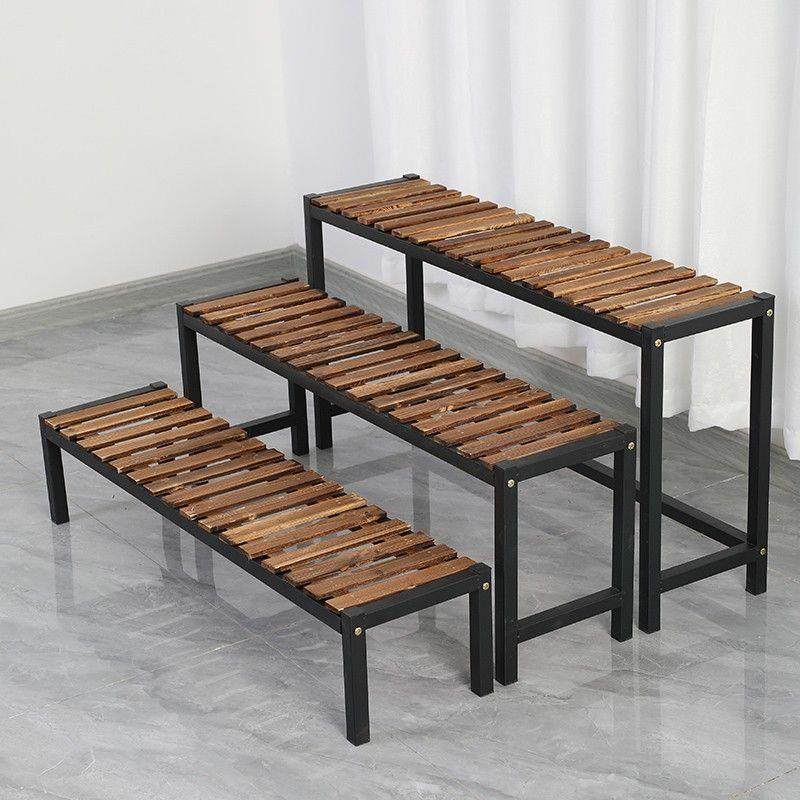 实铁无品牌/艺阳台花架落地式厅阶架梯多层置物架多木肉花盆植物,基础建材,脚轮/万向轮,淘宝优惠券,粉丝福利购,淘宝优惠卷