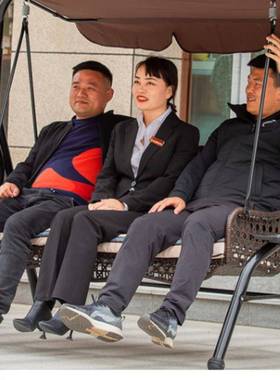 【室厂家直销童】秋外千户庭院家用吊椅双人摇椅FSX内儿室外阳台