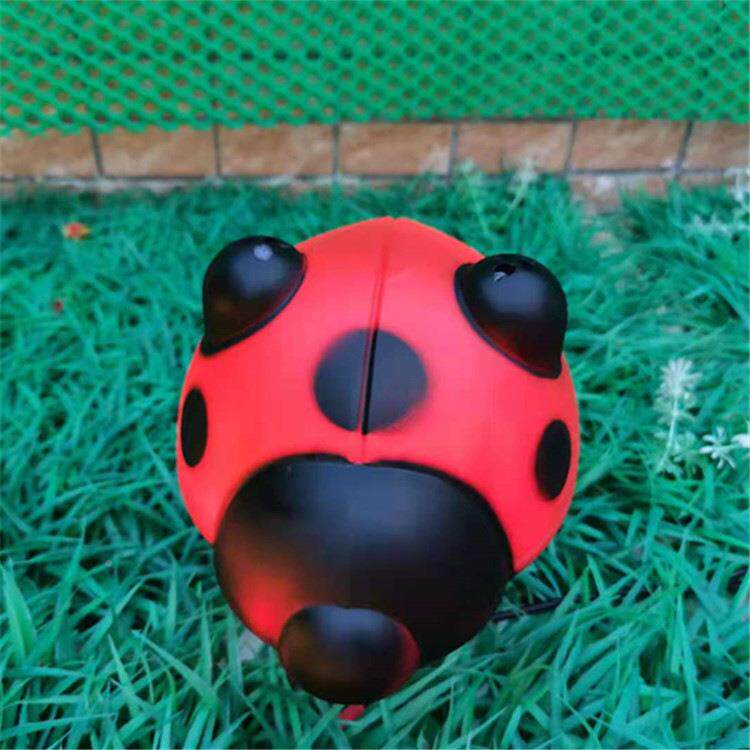 L灯D户萤火虫灯七星瓢虫卡通萤火虫动态E摇曳森林奇观摇摆外装饰