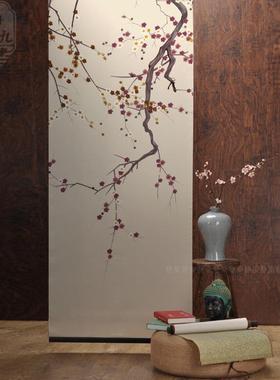 隔断装饰网8/r29Yh1红隔断墙现代简约遮装饰帘断隔墙子酒店移动背