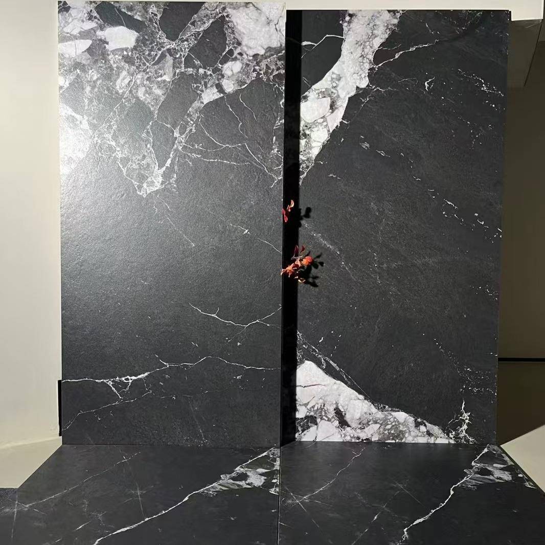 模具瓷干粒429通体哑光防黑色大理滑石砖60面0X1200卫生间防滑地
