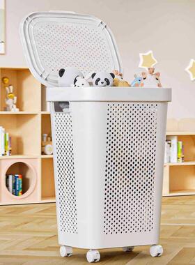脏衣篓脏衣篓大容量卧室筐玩收具收纳筐脏Pzx3dNFr衣服纳盖轮带浴