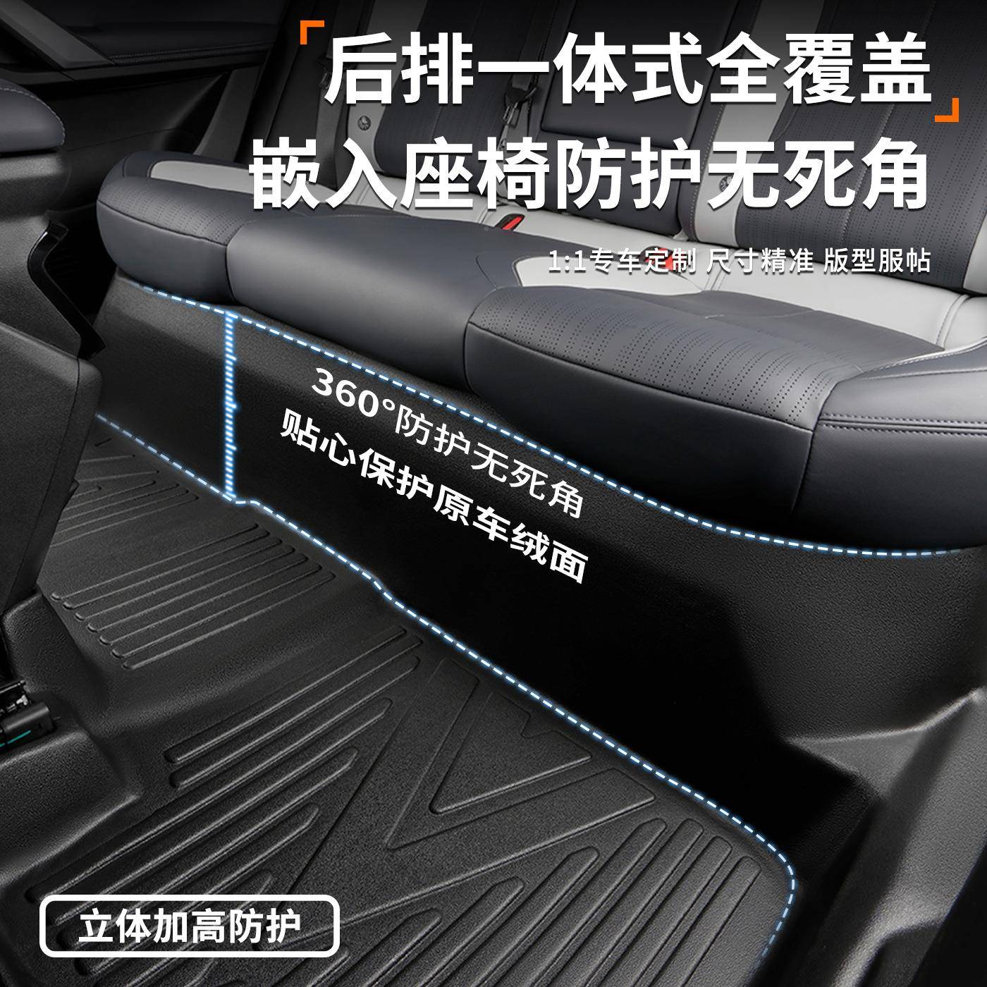 205新款第代四利博越脚垫全包围汽车改113装配件吉用品大2全