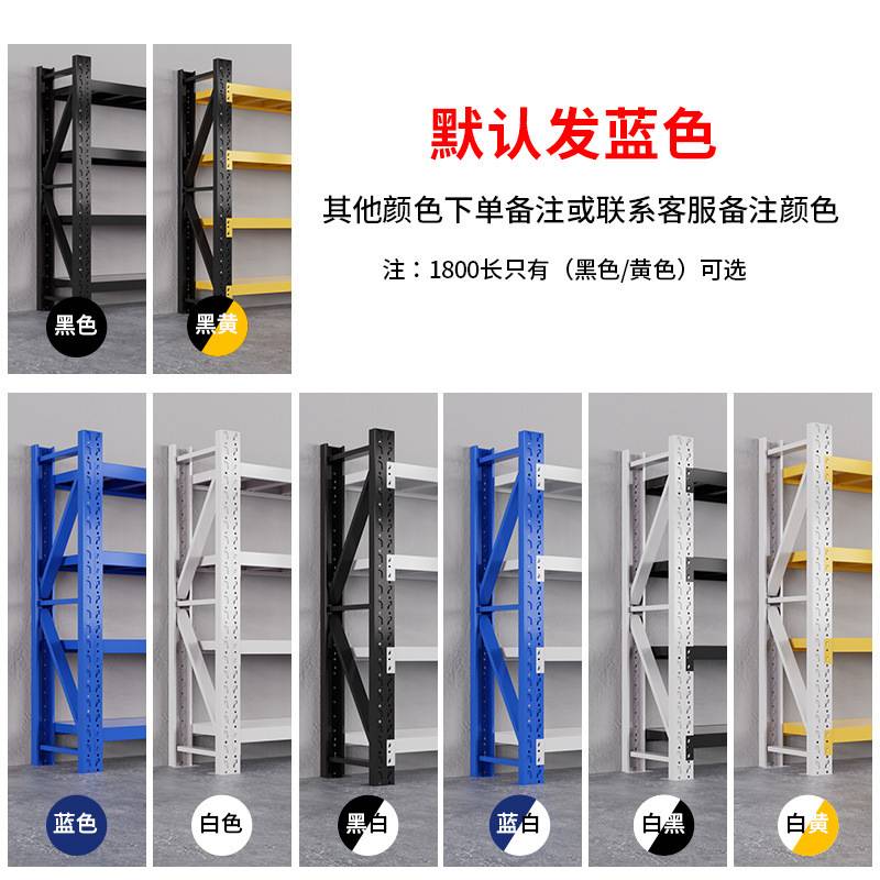 重型库房置物架家用多层超市展示货物铁架子地下室仓库仓储货架