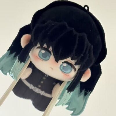 鬼灭之刃时透无一郎10cm棉花娃