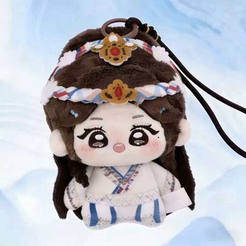 鞠婧祎10cm属性棉花娃娃挂件周边