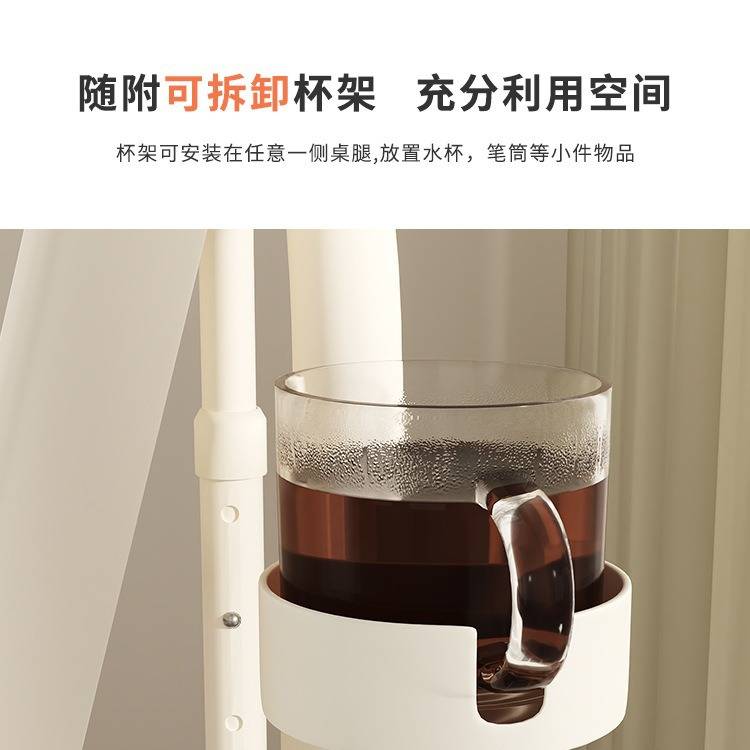 床边桌折叠电脑桌可移动升降桌子简易出租屋家用办公桌床上小桌子
