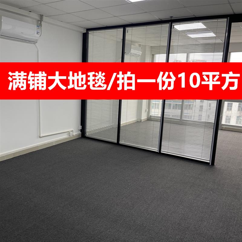 70YF办公室地毯楼梯满铺全铺家用水泥地卧室客厅纯灰色整铺商用大