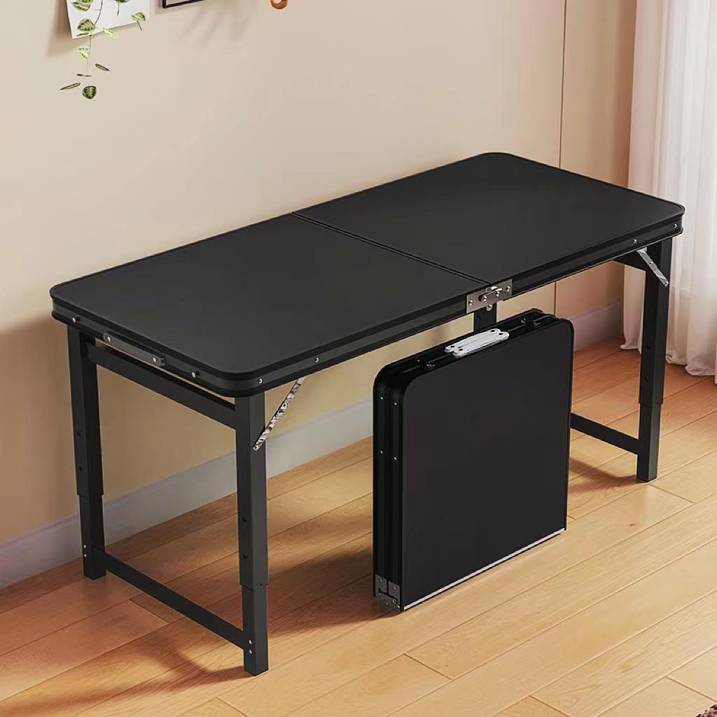 折叠桌子摆摊可折叠户外便携式长方形小桌子露营野餐夜市折叠