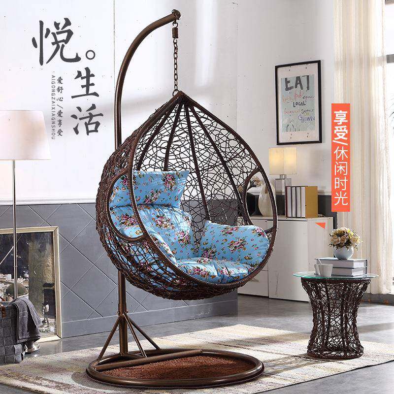 吊篮秋千家用小型吊椅藤椅摇篮椅鸟巢椅室内阳台懒人单人吊床摇椅