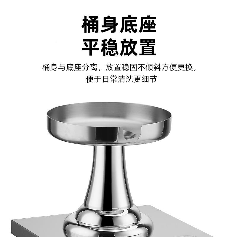 酒店不锈钢果汁鼎头西餐CMM单头双三果自头8L商用汁桶饮料机助冷